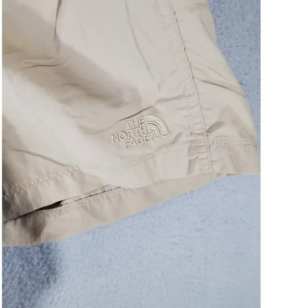 The North Face Mens Cargo Shorts Tan Nylon Hiking Size 40 outdoor, gorpcore
